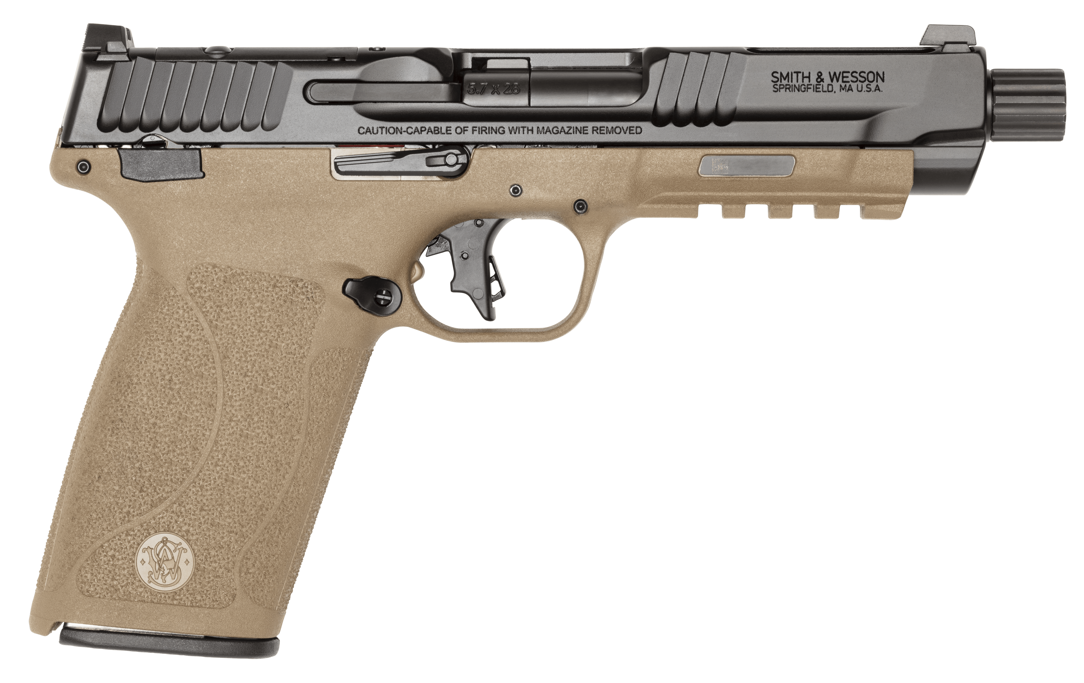 Smith & Wesson M&P 5.7 5.7x28mm 5in 22rd FDE Optics Ready