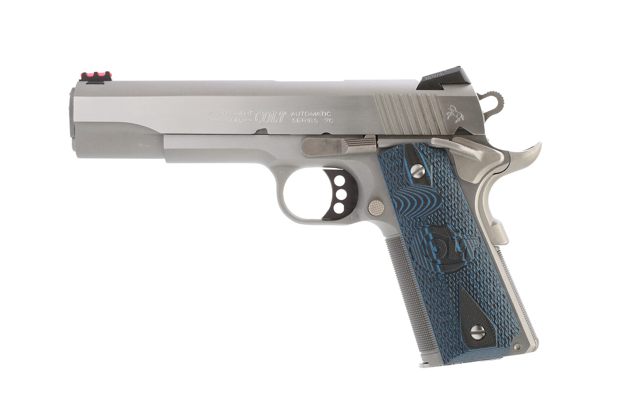 Colt Series 70 Competition 38 Super 5in Barrel 9rd Stainless Steel