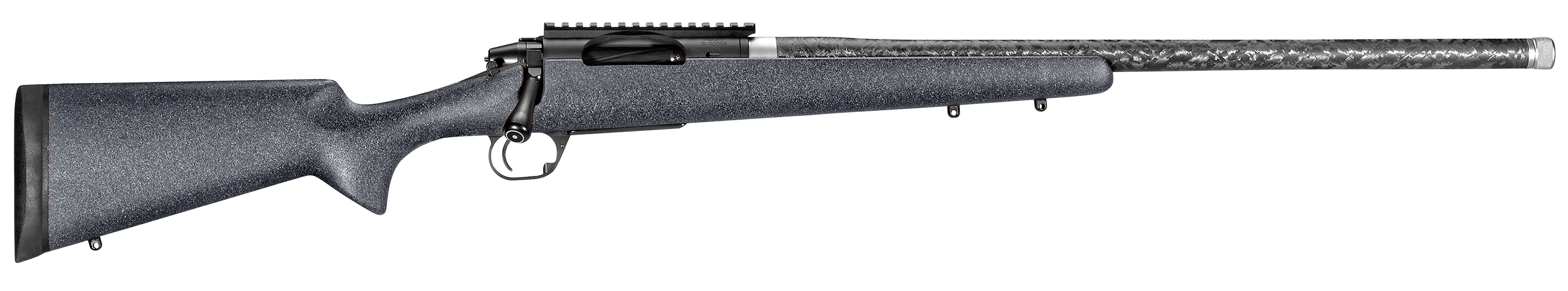 Proof Research 137574 Elevation 2.0 300 Win Mag 3+1 22" Carbon Fiber Match Grade Threaded Barrel, Picatinny Rail Receiver, Black Granite Fixed Carbon Fiber Stock,