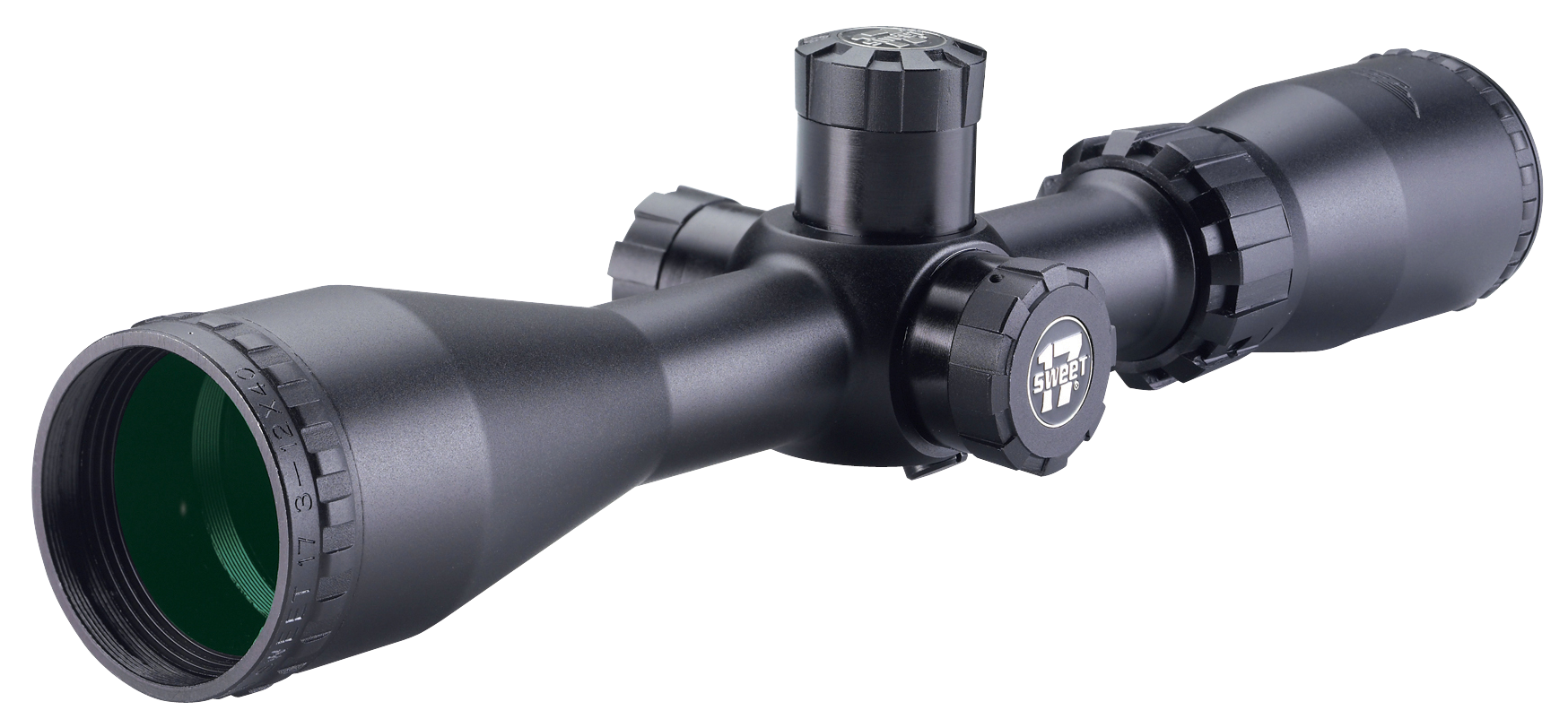 BSA Optics Sweet 17 3-12x40 Rifle Scope for .17 and .17HMR 1in Tube 30/30 Duplex