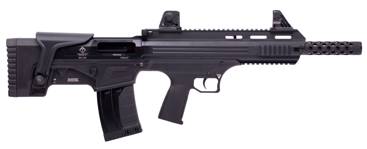 American Tactical Inc. Bulldog SGA Bullpup, 12GA, 18.5in. Barrel, 5rd - Black (ATIG12BDB)