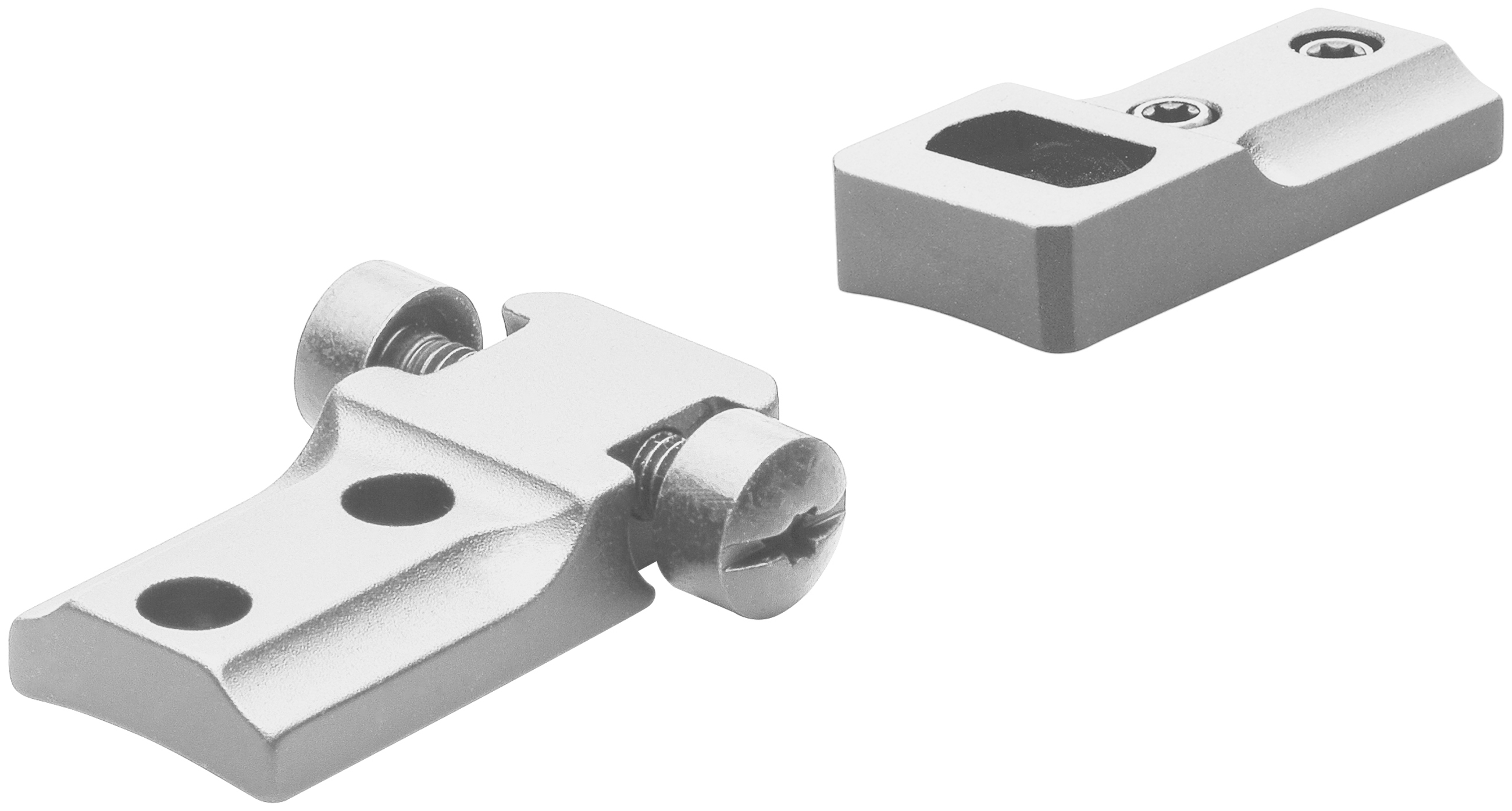 Leupold Std Two Piece Bases Silver Remington 700 RVF