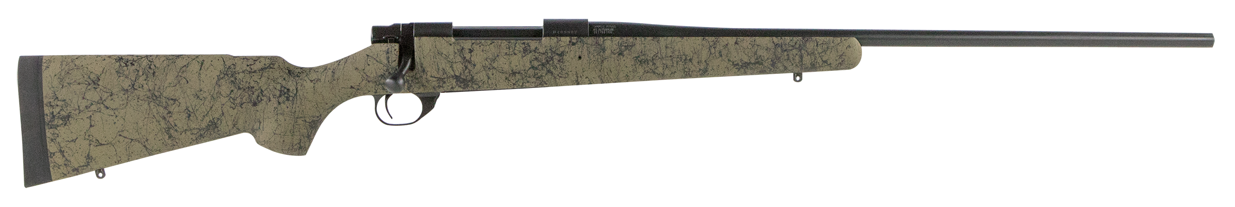 Howa HHS62503 M1500 HS Precision 6.5 Creedmoor 5+1 22" Barrel, Black Metal Finish, Green Black Webbed Fixed HS Precision Stock