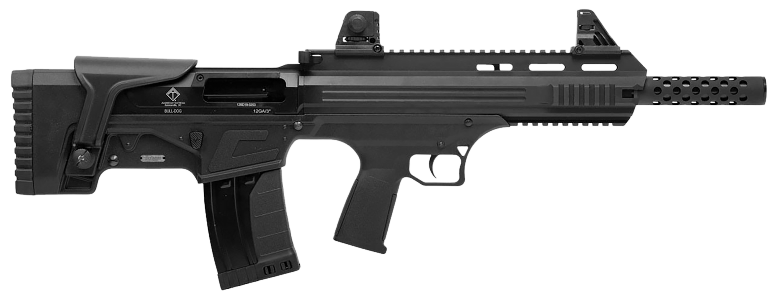 American Tactical Inc Bulldog 20 Gauge 18.5in 5rd Ported Barrel Shroud Black