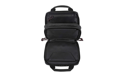 Tac Six 10814 Crew Tactical Pistol Case Black 600D Polyester 2 Handguns - 10814 - 026509064114
