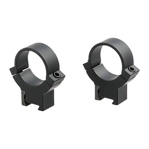 Warne Maxima Horizontal Pa Rimfire Scope Rings 3/8 Dovetail 1 In High