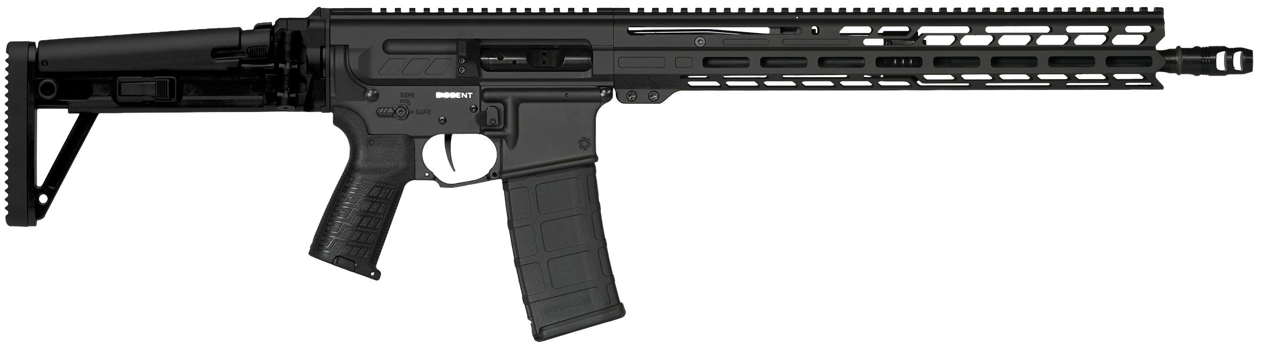 CMMG Dissent MK47 300 AAC Blackout 16.10" 30+1 Black Armor Side Folding Stock