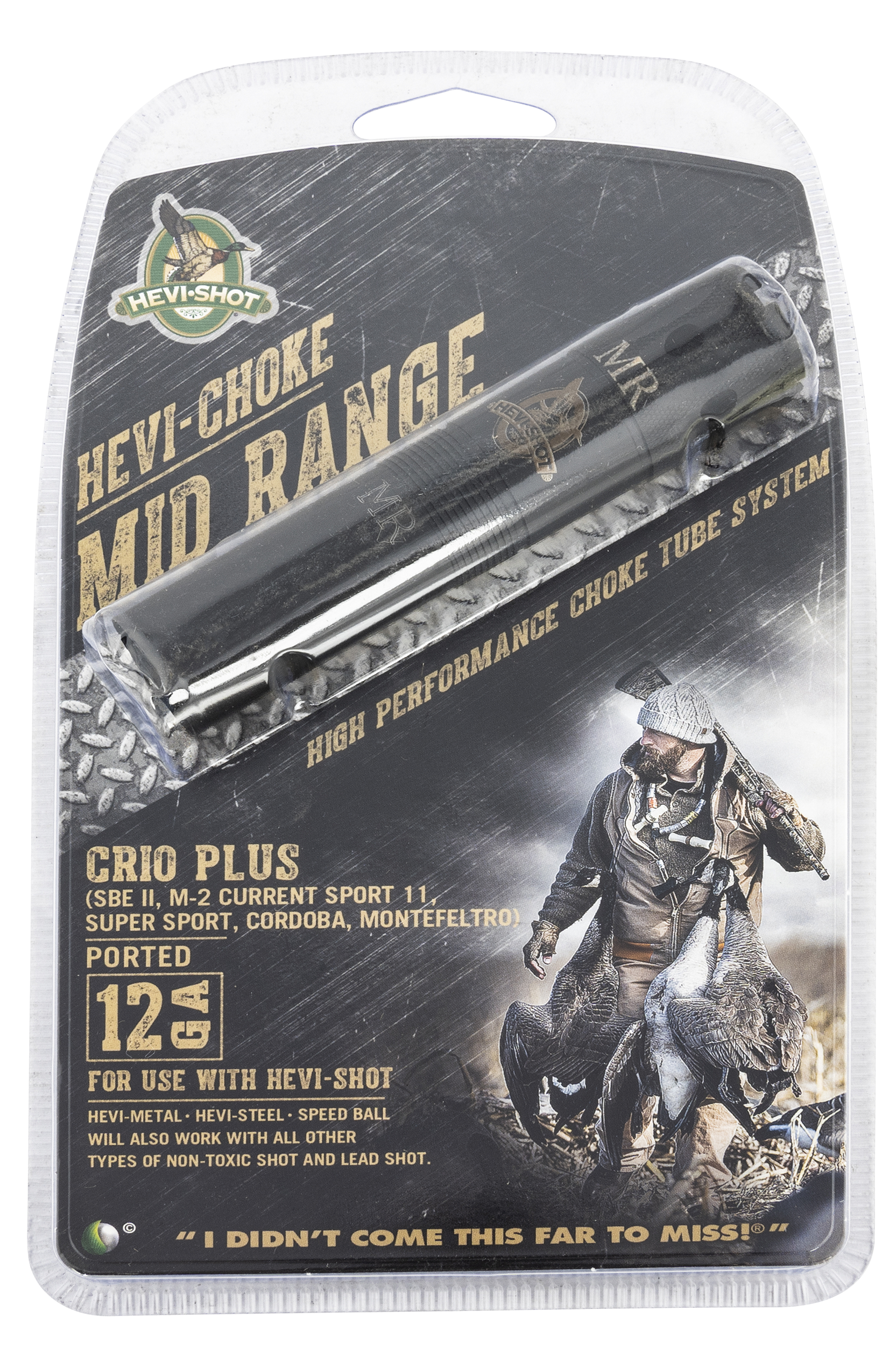 HEVI-Shot 550123 Hevi-Choke Waterfowl Benelli Crio Plus 12 Gauge Mid-Range Ported 17-4 Stainless Steel