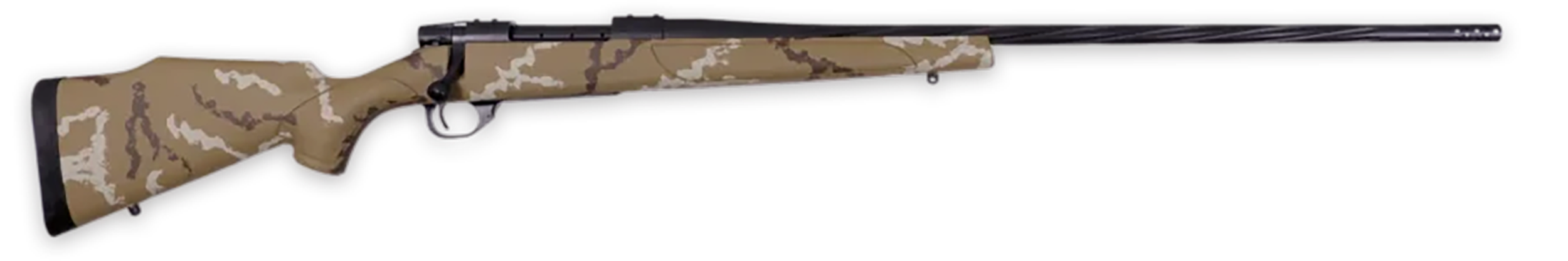 Weatherby Vanguard Outfitter 223 Remington 24" 5 Rounds Graphite Tan Sponge