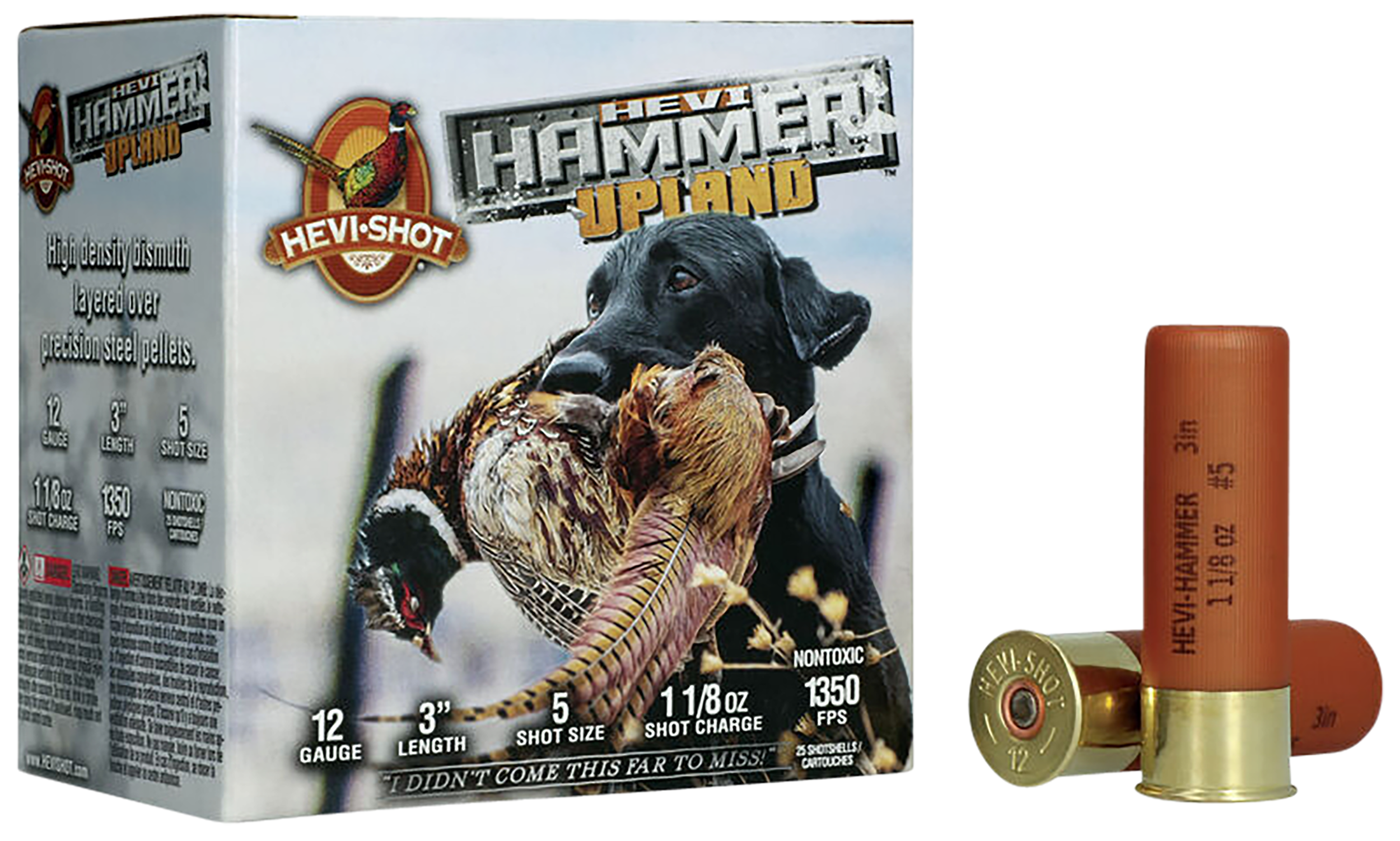 Hevi Hammer Upland Load 12 ga. 3 in. 5 Shot 1 1/8 oz. 25 rd.