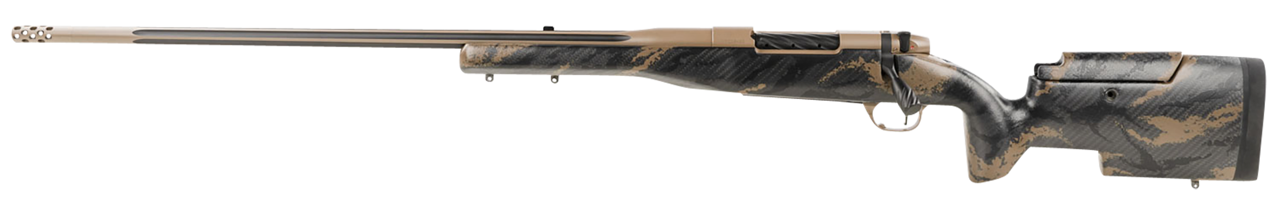 Weatherby Mark V Accumark Elite 257 Weatherby Magnum 26" Barrel 3 Coyote Tan Left Hand