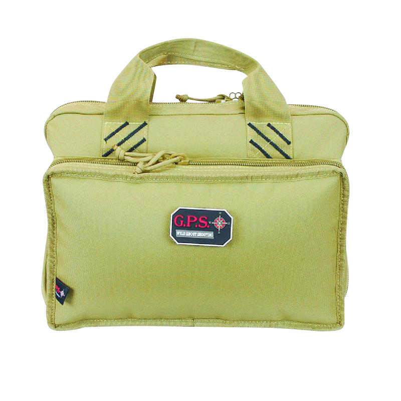 GPS Bags 1310PCT Quad  Tan Holds 4 Handguns                                                                                                                                                             