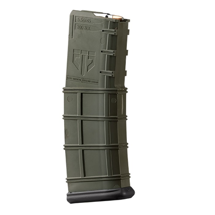 ETS AR15 Magazine 30 Round Olive Drab Green Compatible with 5.56 NATO and .300 Blackout