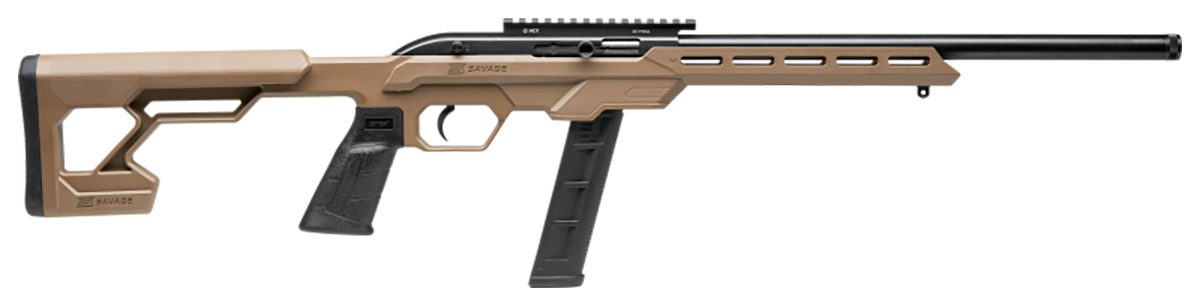 Savage 64 Precision Rifle 22 LR 16.5 in. 20 rd. Flat Dark Earth