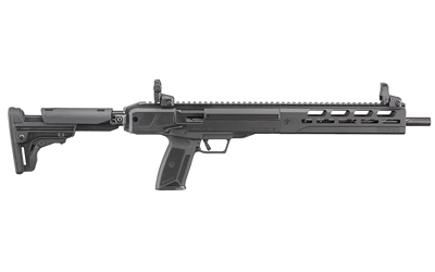 Ruger 19301 LC Carbine  5.7x28mm 10+1 16.25" Black Nitride Fluted Barrel, Black Hard Coat Anodized Aluminum Receiver, M-LOK Handguard, Black Synthetic Fixed Stock - 19301 - 736676193011
