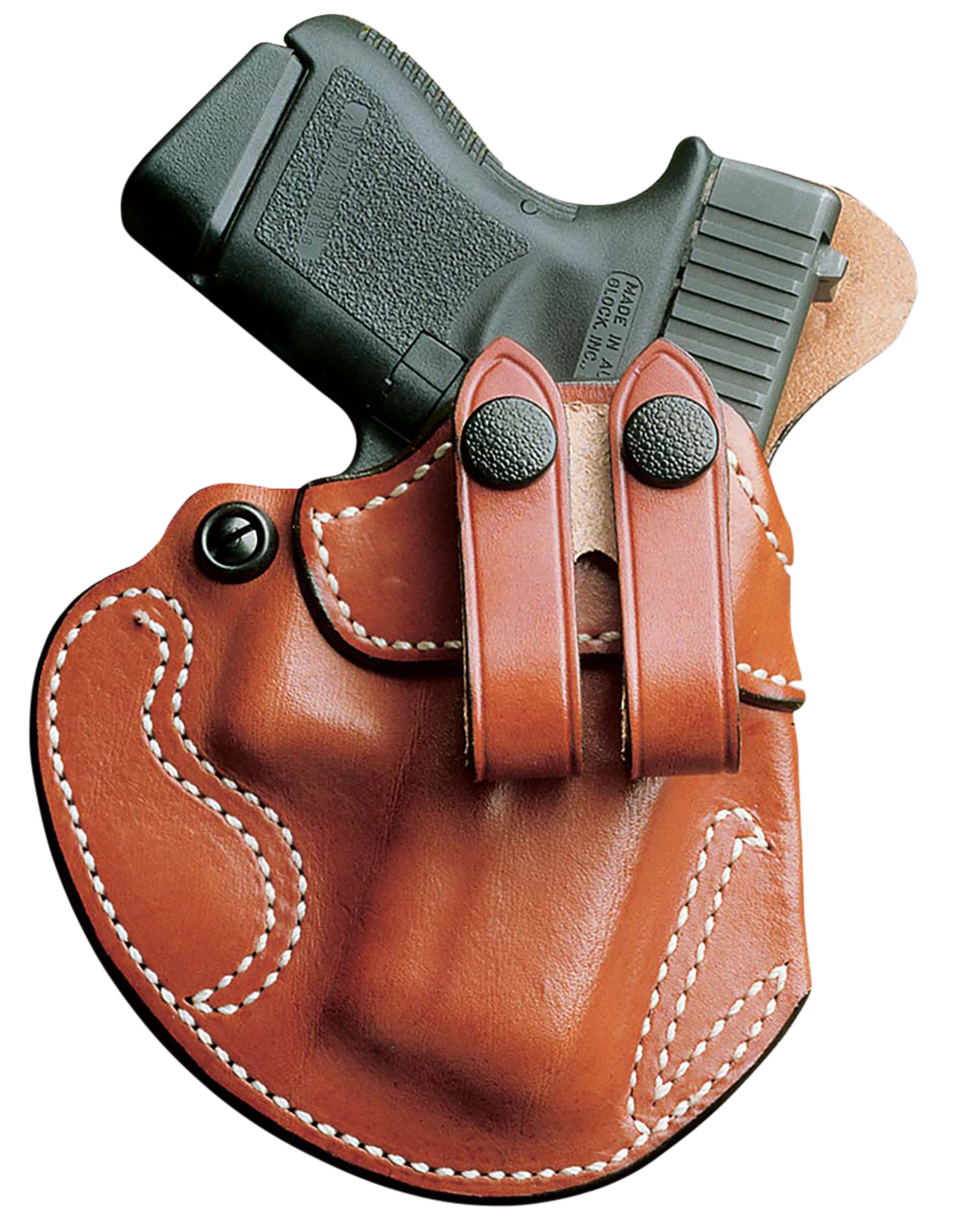 DeSantis Gunhide 028BA21Z0 Cozy Partner  Belt Black Leather Belt Loop Fits 1911 4"-5" Belt 1.50" Wide Right Hand