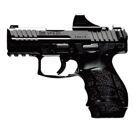 HK VP9 SK, 9mm Luger, 3.2in. Barrel, 12rd, w/ Holosun SCS - Black (81000804)