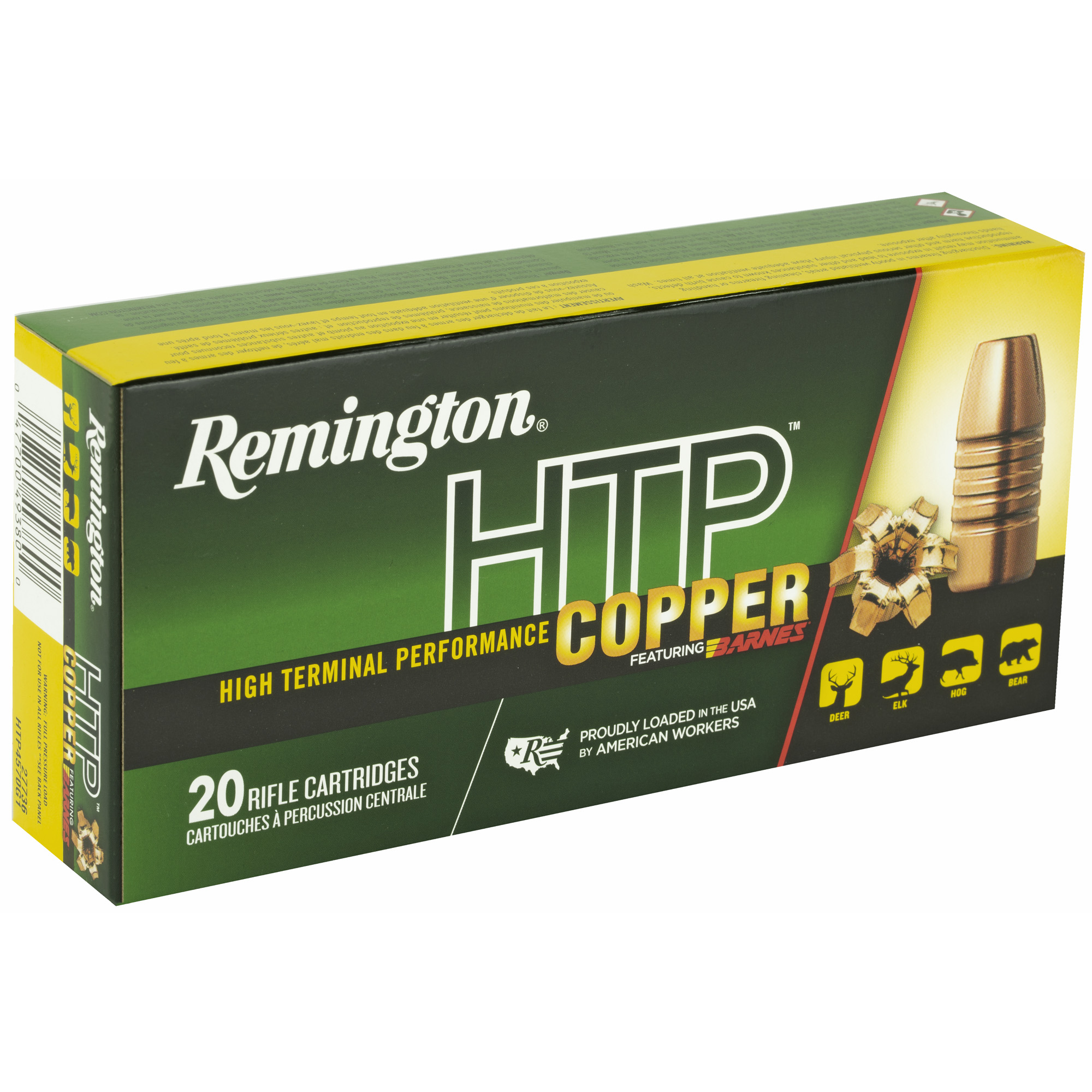 Rem 45-70 300gr Htp Copper 20 Rounds