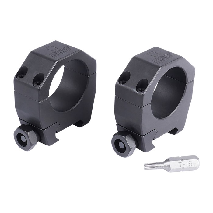 EGW Keystone Rings 30mm Scope Rings Medium Height Weaver Style