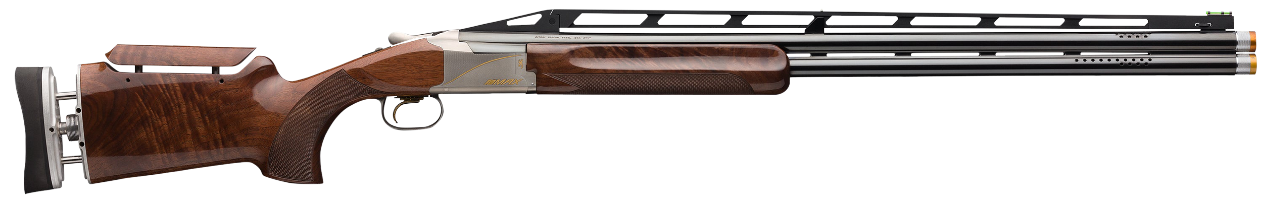 Browning Citori 725 Trap Max 12GA, 32in. Barrel, 2rd, Wood Stock & Forend - Gray (23614736646)