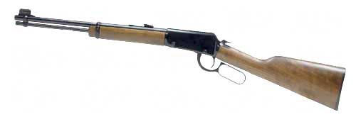 Henry H001Y Lever Action Youth 22 Long Rifle 16.125 Inch Blued Walnut - H001Y - 619835003003