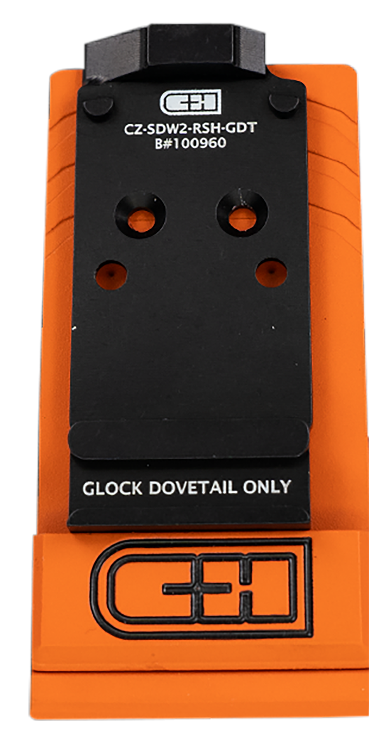 C&H Precision CZ Shadow 2 Optics Ready V4 Mil Footprint Mount for Trijicon Holosun