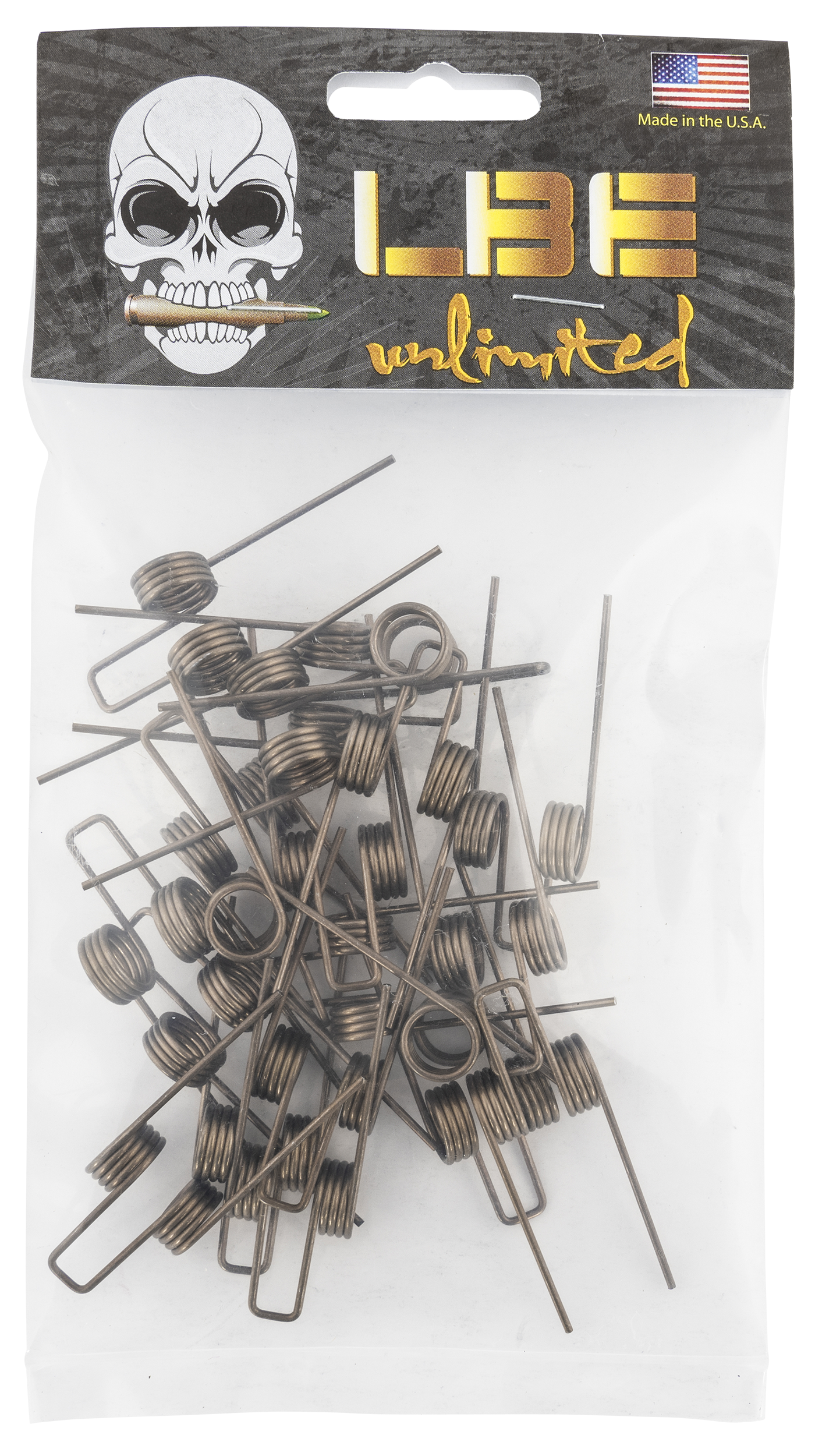 LBE Unlimited ARHS20PK AR Parts Hammer Spring 20 Pack AR-15 Silver Stainless Steel