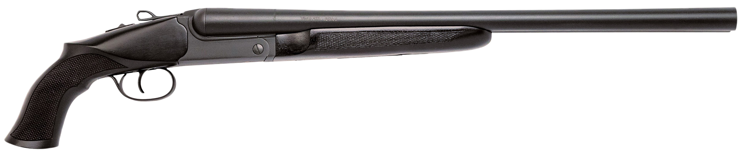 Charles Daly 500 SxS Coach 12GA, 20in. Barrel, 2rd, Wood Stock & Forend - Black (930.385)
