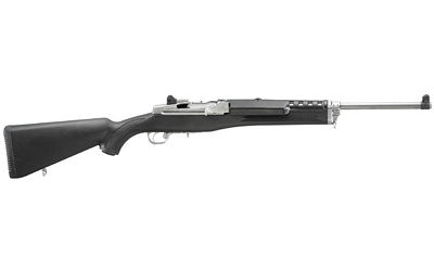 Ruger 5806 Mini Thirty  7.62x39mm 5+1 18.50" Matte Stainless Steel Barrel, Drilled & Tapped Stainless Steel Receiver, Black Synthetic Fixed Stock, Right Hand - 5806 - 736676058068