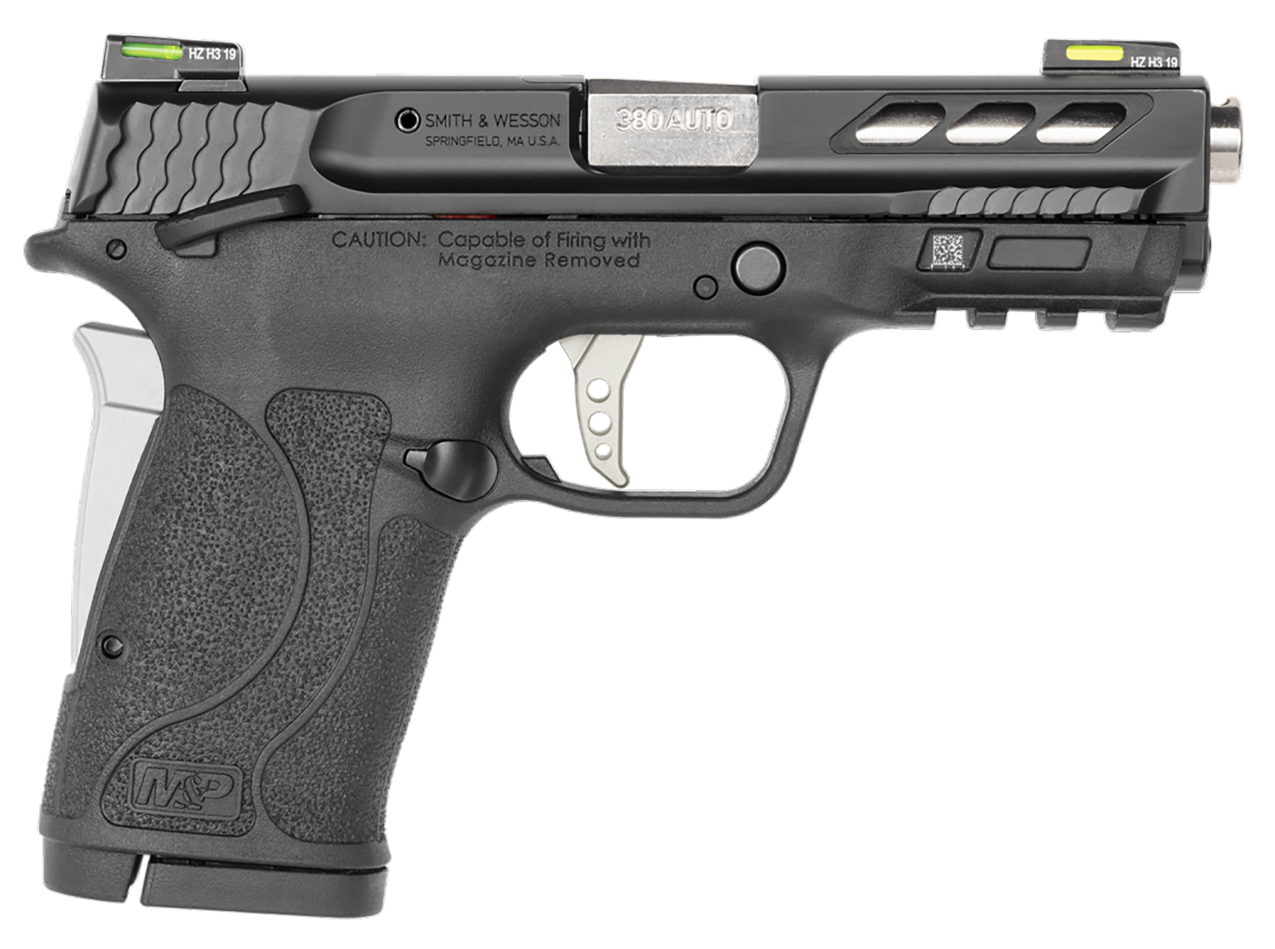 Smith & Wesson M&P Shield EZ 380 Acp 3.8in 8rd Matte Slide Silver