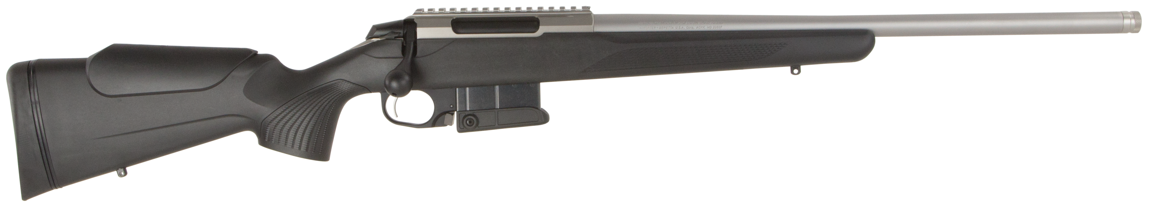 Tikka JRTXC382CAS T3x CTR Compact 6.5 Creedmoor 10+1 24" Barrel, Stainless Steel Metal Finish, Black Synthetic Stock