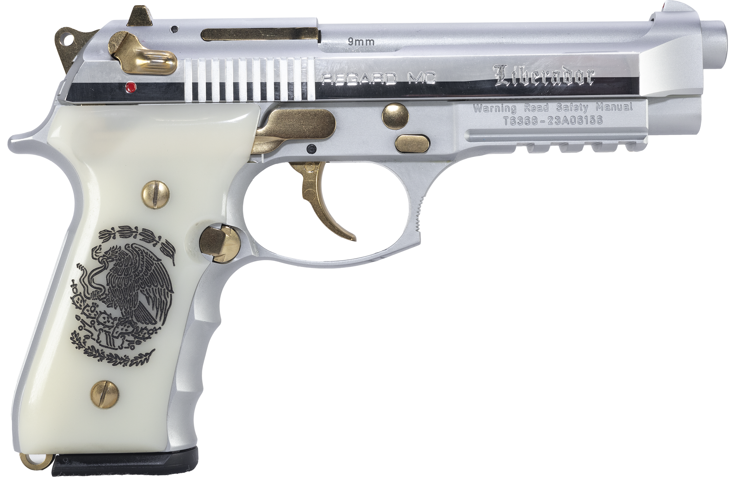 Girsan 391089 Regard Liberador II 9mm Luger 18+1 4.90" Ambidextrous
