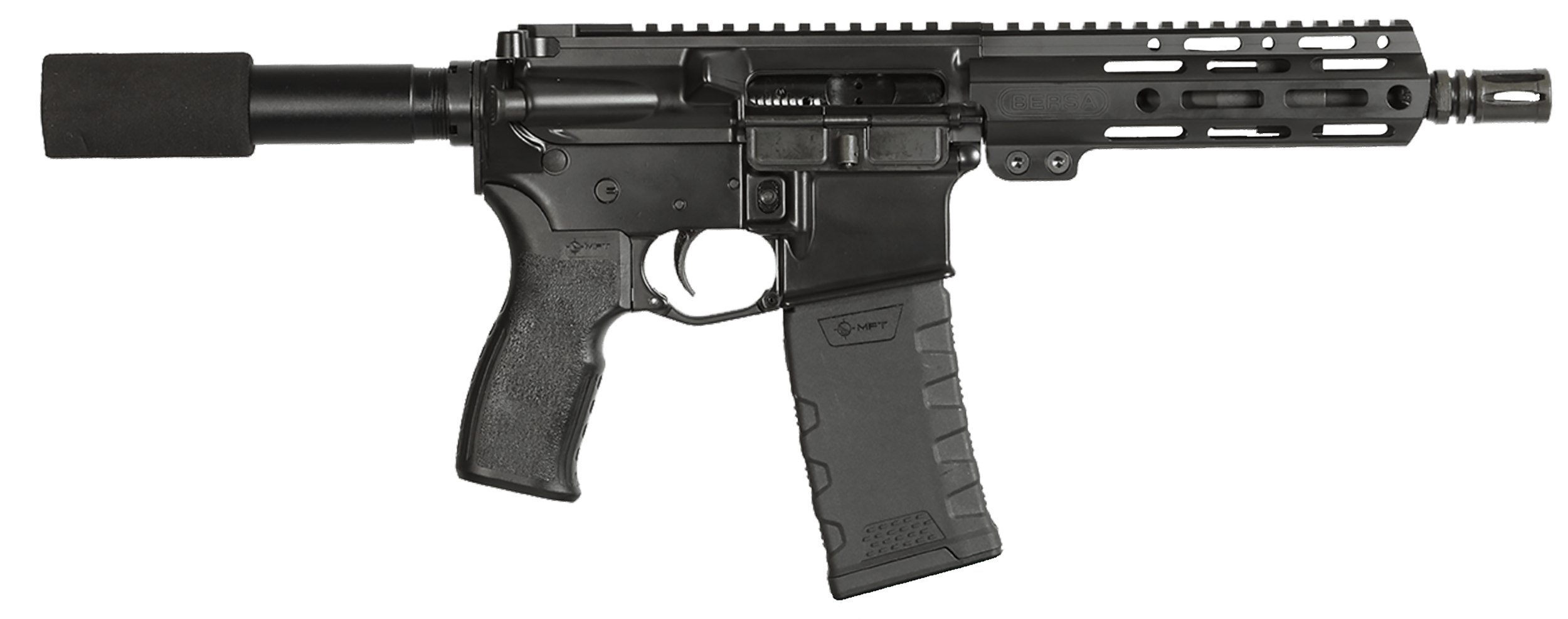 BERSA BAR15 5.56 NATO, 7.5in. Barrel, 30rd - Black (BAR15PBM)