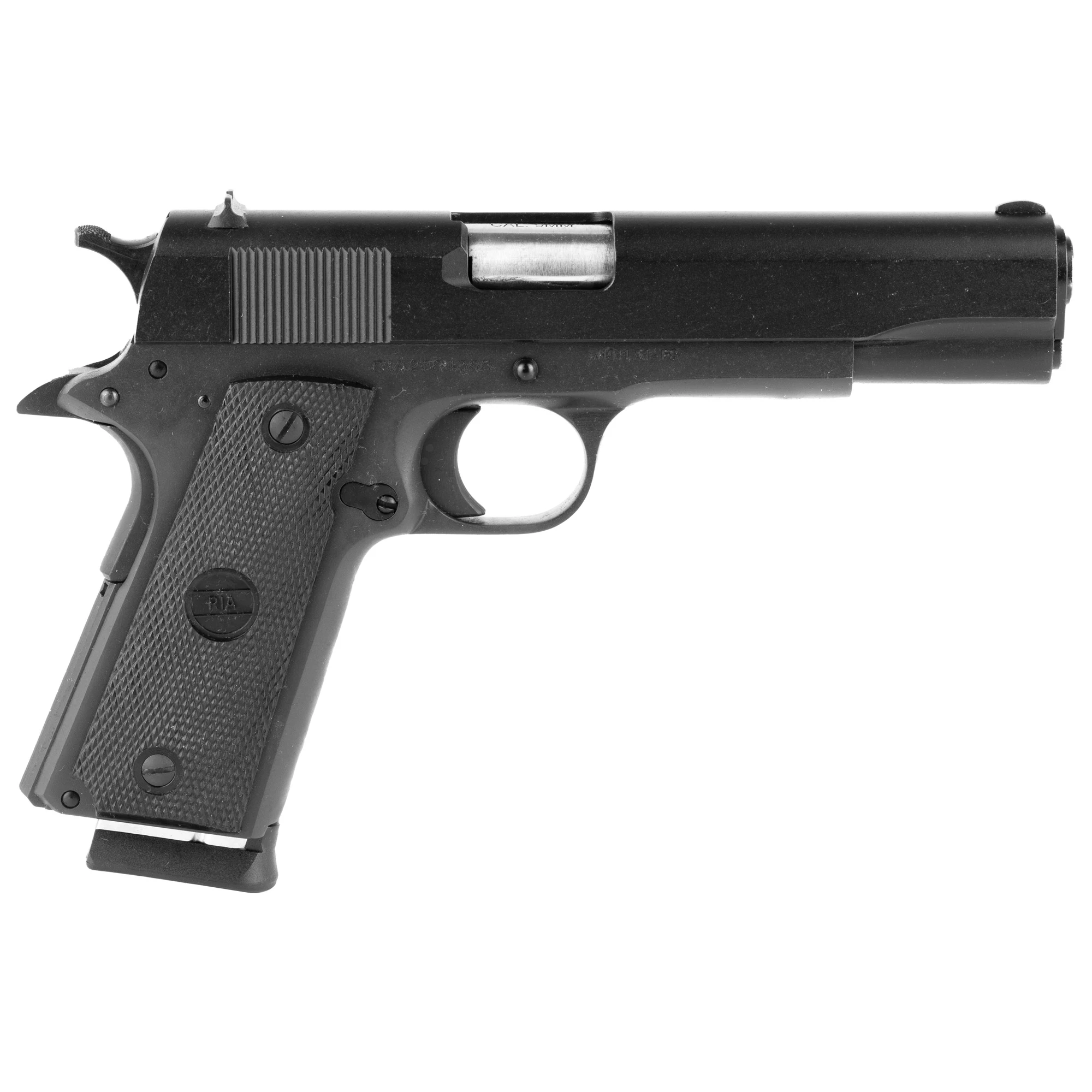 Rock Island Armory GI Standard FS 1911 Pistol - Black | 9mm | 5" Barrel | 10rd - 51615 - 4806015516156