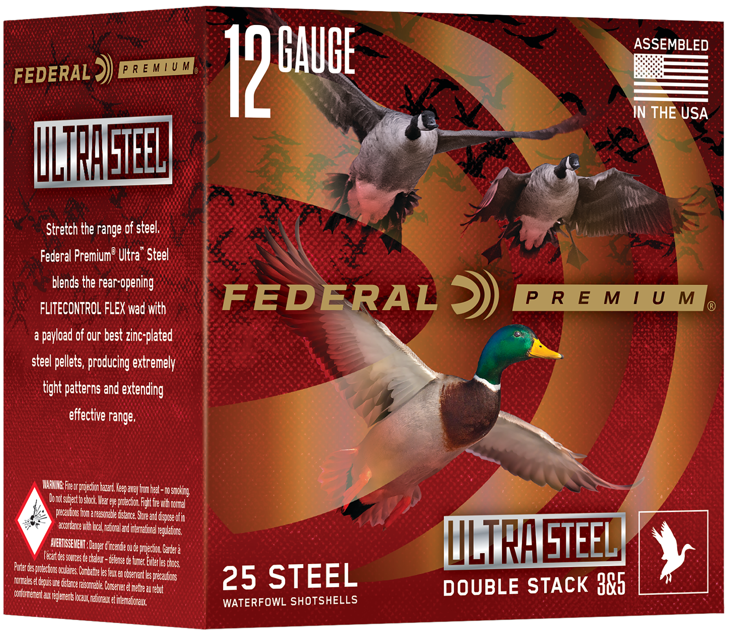 Federal PWUX142BB Premium  12Gauge 3" 1 1/4 oz BB Shot 25 Rounds