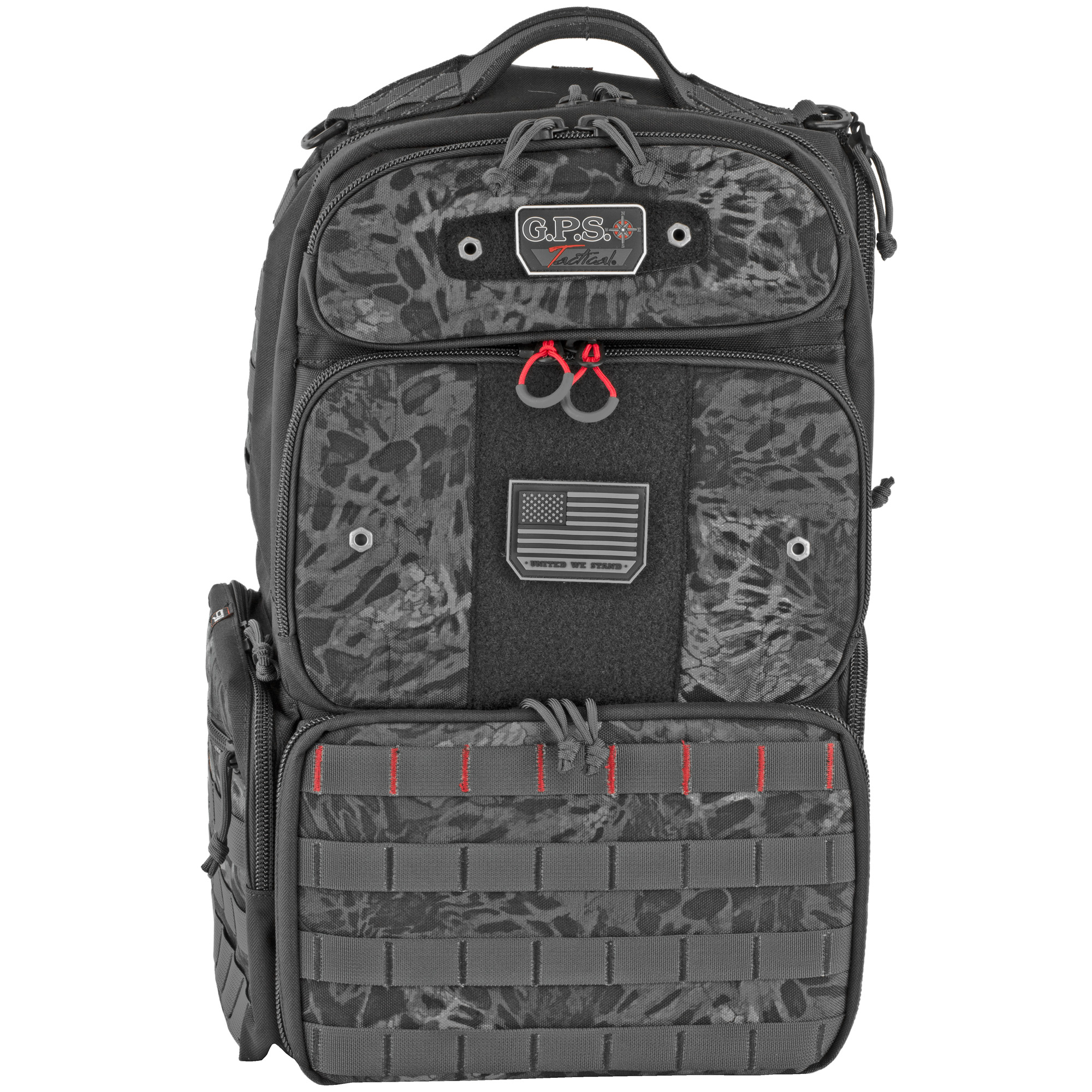 GPS Bags T1913BPP Tactical Backpack PRYM1 Blackout 1000D Polyester 4 Handguns - T1913BPP - 819763012621