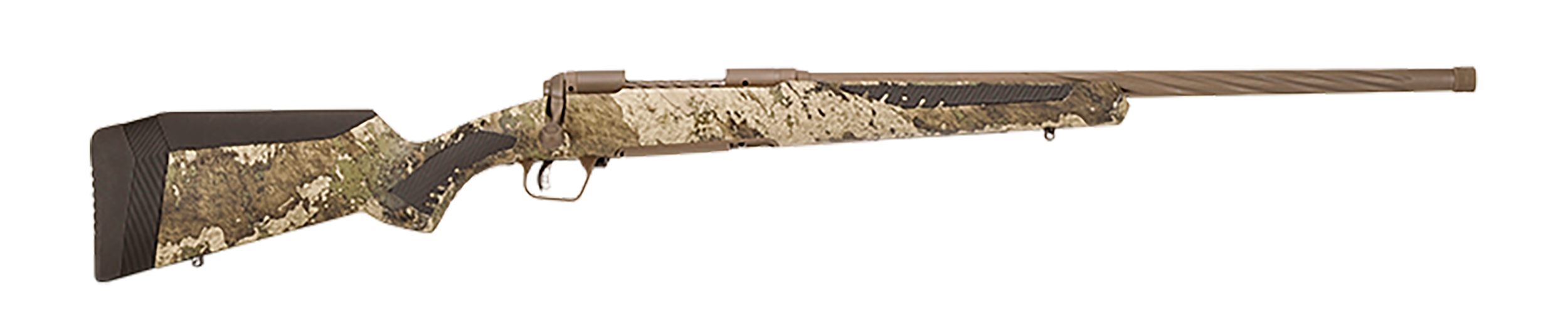 Savage 110 High Country 7mm-08 Rem 22 Inch 4 Rounds Midnight Bronze Cerakote