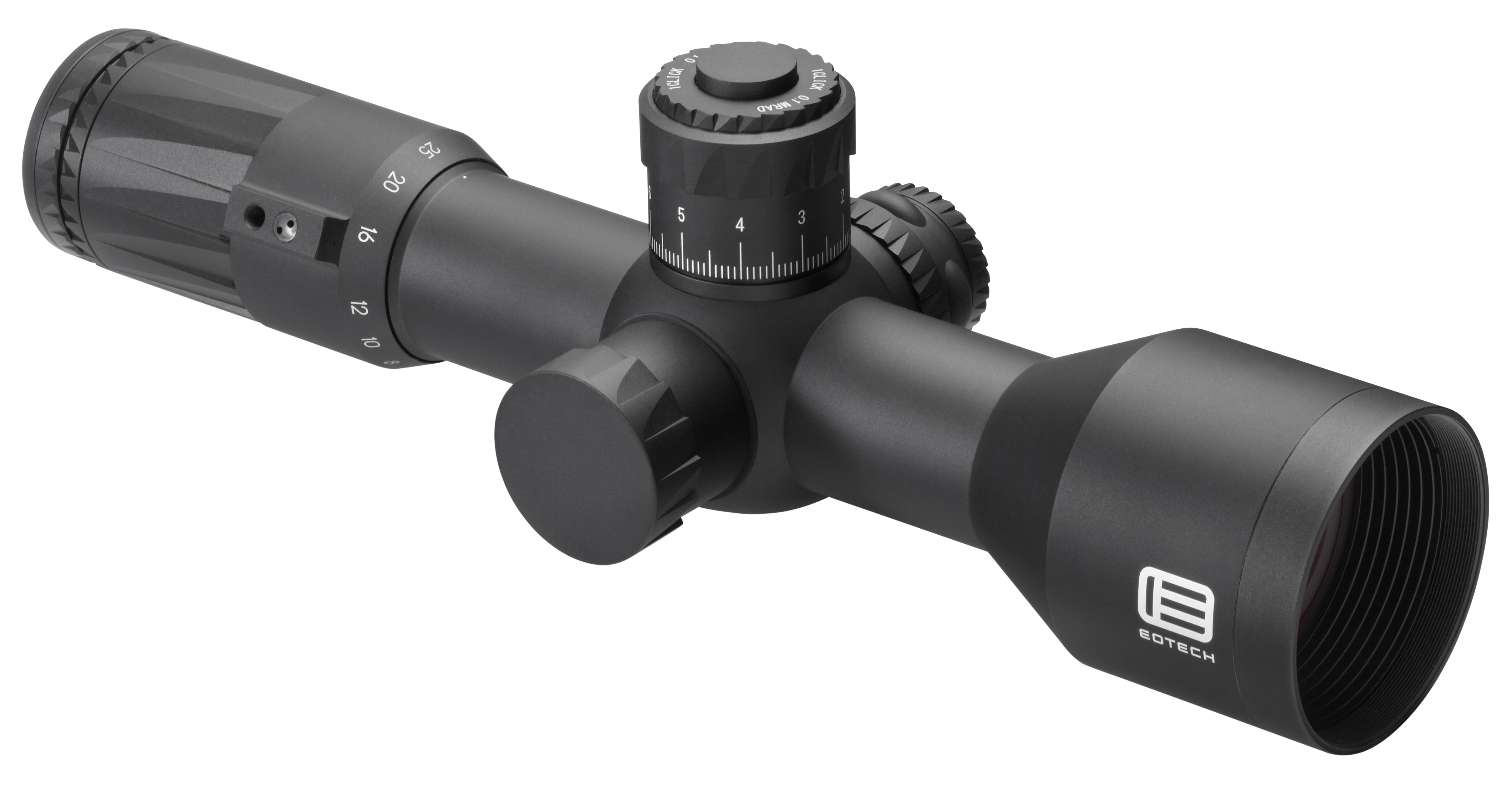 Eotech VDU525FFMD3 Vudu FFP Black Anodized 5-25x50mm 34mm Tube Illuminated MD3 MRAD Reticle Features Throw Lever