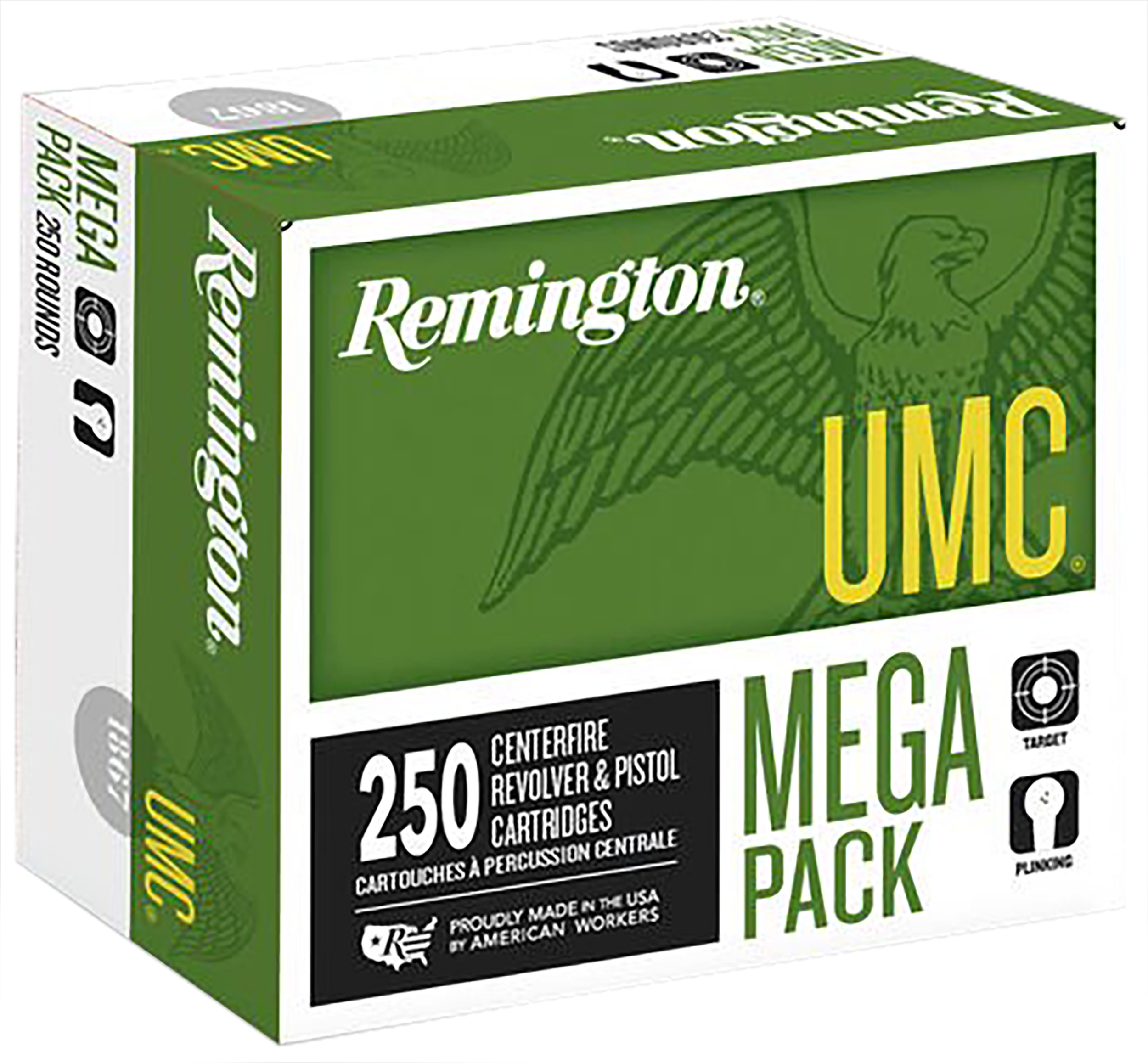 Remington UMC Handgun Ammo 40 S&W 165 gr. FMJ 250 rd.