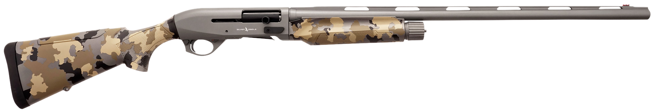 TR Imports Alpha 2 12GA, 28in. Barrel, 4rd, Old School Camo Stock & Forend - Gray (A21228OS2)