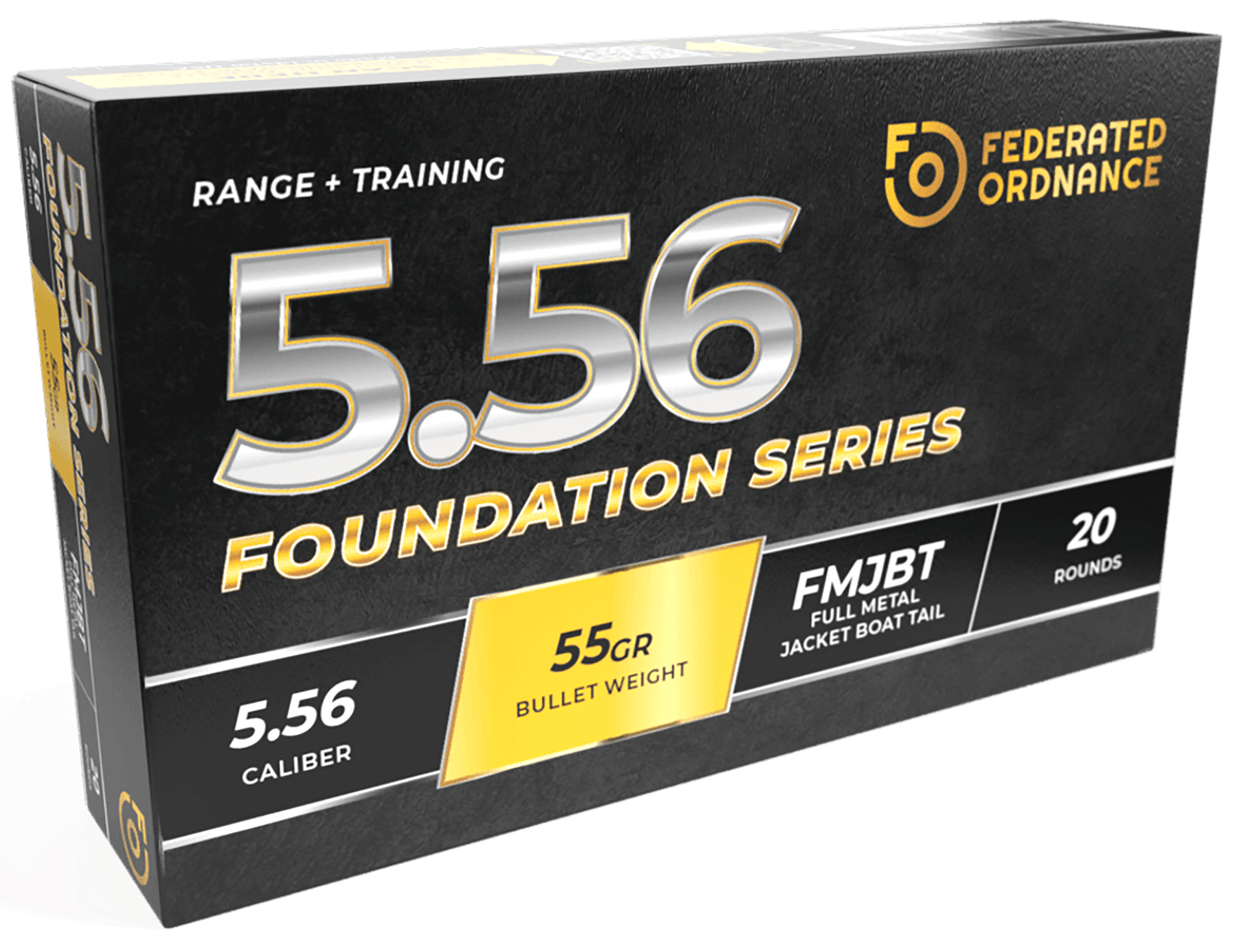 Nemo Arms 556M193NA-55-FO   5.56mm 55 gr Full Metal Jacket Boat Tail 20 Rounds