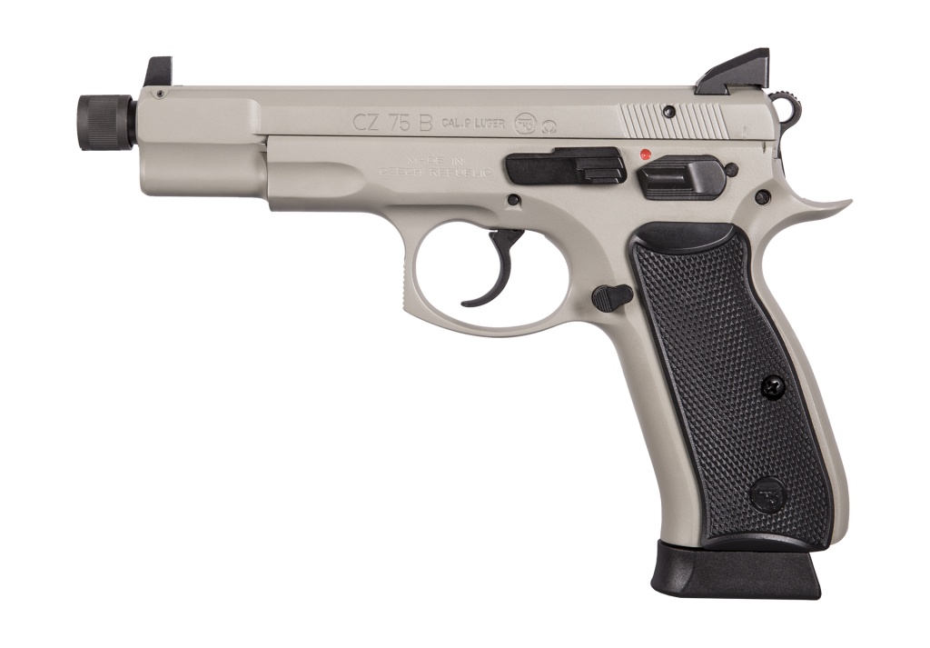 CZ 75 B Omega 9mm 5.21in Threaded Barrel 18rd Urban Grey