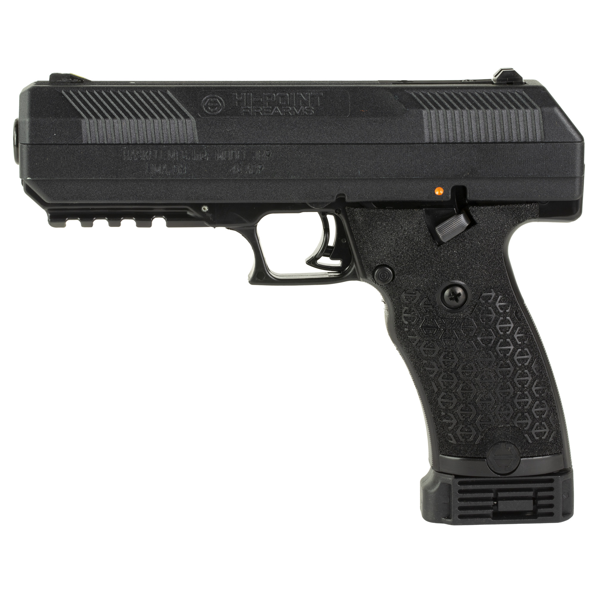 Hi-Point JHP45 45 ACP 4.5" 9 Rounds Semi-Automatic Polymer Frame