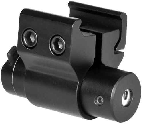 NcStar ACPRLS Compact Red Laser with Weaver Mount  Black Anodized