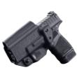 Mission First Tactical Leather Hybrid IWB/OWB Holster for Springfield HellCat Black Ambi