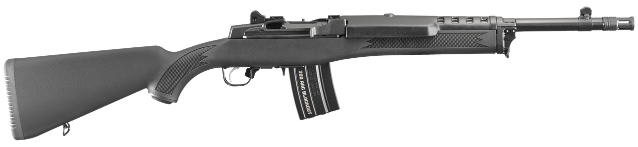 Ruger Mini-14 Tactical 300 AAC Blackout 16.12in 20 Rounds Blued