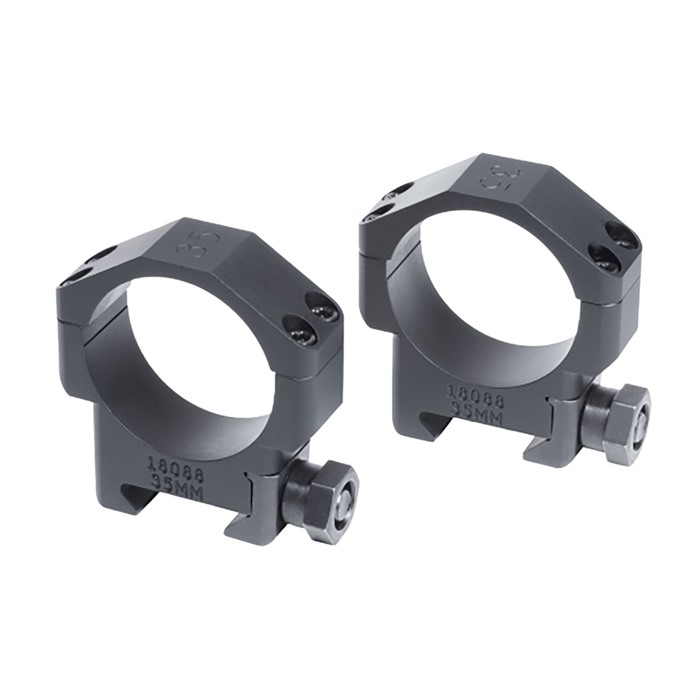 Badger Ordnance 35mm Low Aluminum Scope Rings 1.00in Tactical