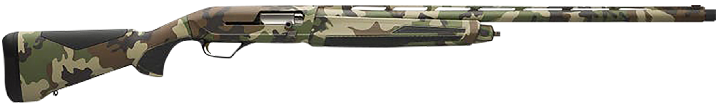 Browning Maxus II 12 Gauge 28 Inch 4 Rounds Woodland Camo