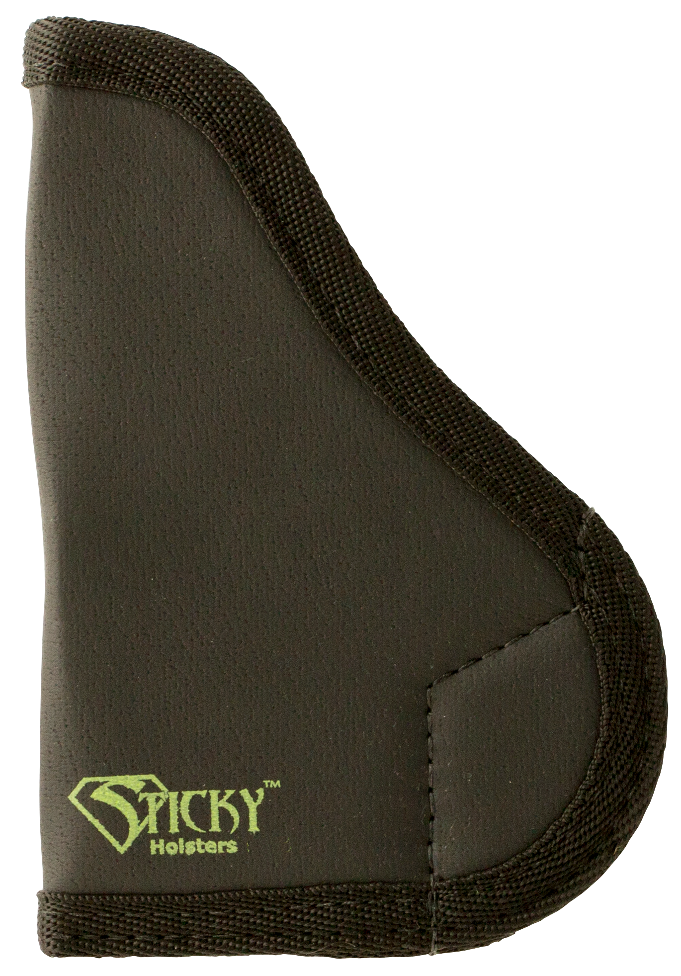 Sticky Holsters SM2 SM-2  IWB Size 2 Black/Green Latex Free Rubber Fits Ruger LCP/.380 Semi-Auto/Taurus P238 Fits Up To 2.50" Barrel Ambidextrous