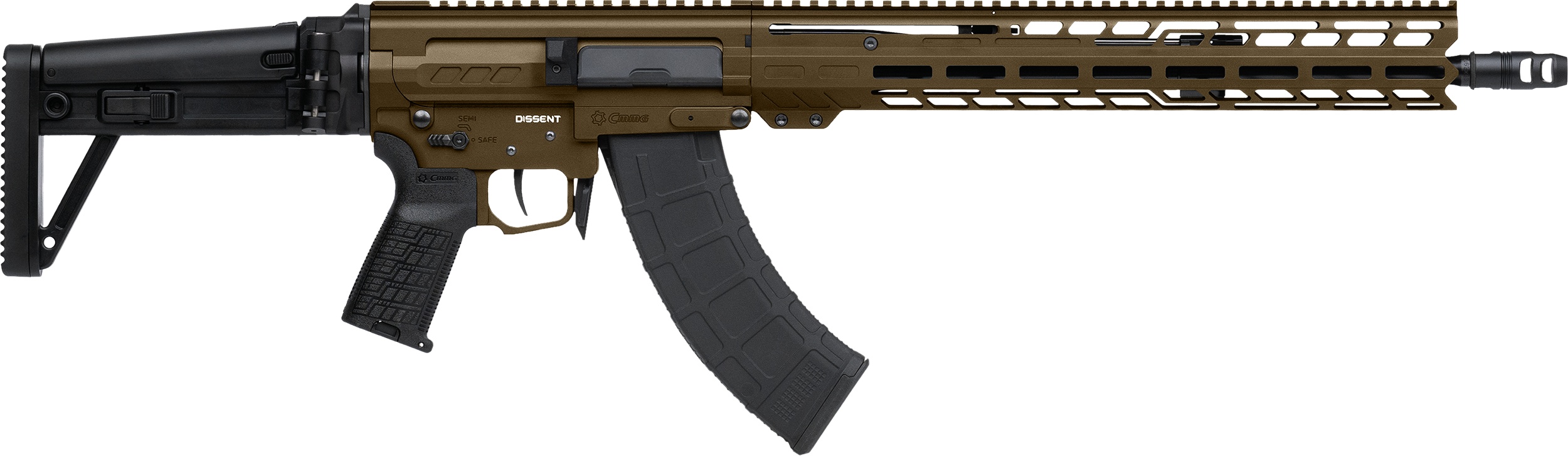 CMMG Dissent MK4 7.62x39mm 16.1" 30 Rounds Midnight Bronze CMMG Dissent MK4 7.62x39mm 16.1" 30 Rounds Midnight Bronze